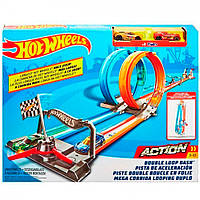 Трек "Подвійна петля" №GFH85/Hot Wheels/(4)