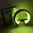 Лампа з аудіофункціями та зарядкою G-Lite, Розумний нічник з бездротовою зарядкою JY-54, фото 4