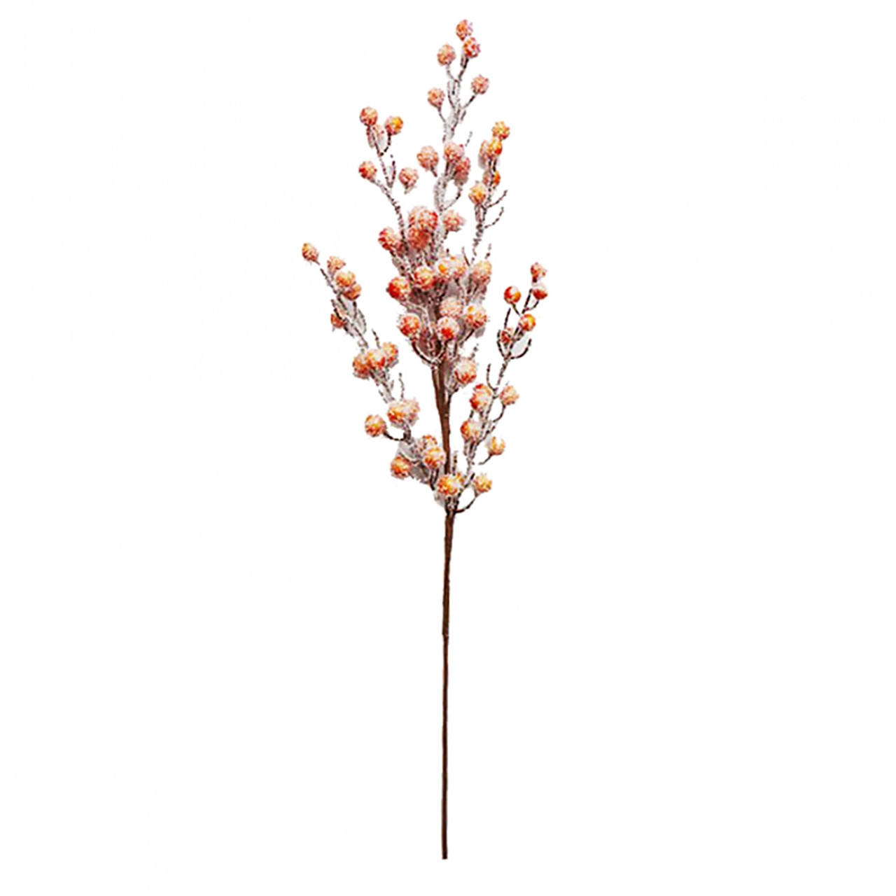 Гілка декор. засніжена 68см з осінніми ягодами №973932/Yes!Fun/, фото 1