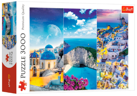 Пазлі Trefl 3000ел. Грецькі канікули - колаж №33073(4)