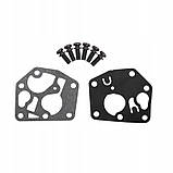 Карбюратор для Briggs & Stratton 795477, 498809, 498811, 794147 з прокладкою, мембраною та гвинтами, фото 7
