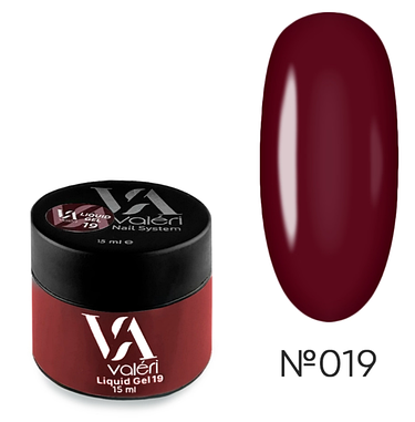 Гель для укріплення нігтів Valeri Liquid Gel №019 15 мл, фото 1