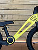 Біговел велобіг 14" Corso NL-71040 чорно-жовтий, фото 5