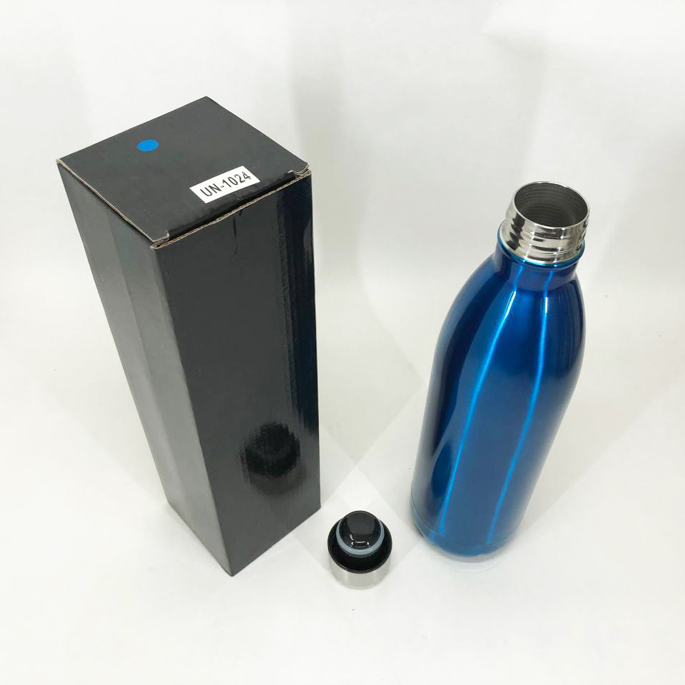 Довговічний термос з вакуумною ізоляцією UNIQUE UN-1024 1 л, Якісний термос маленький GX-61, фото 1