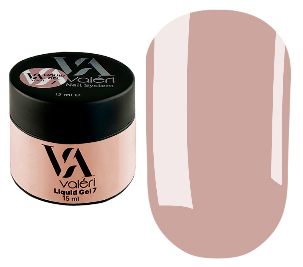 Гель для зміцнення нігтів Valeri Liquid Gel №7 15 мл