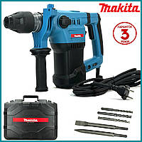 Перфоратор бочковой Makita HR 3000 C (1850 Вт 7,5 Дж) Мощный перфоратор Макита с патроном sds-plus в кейсе ck