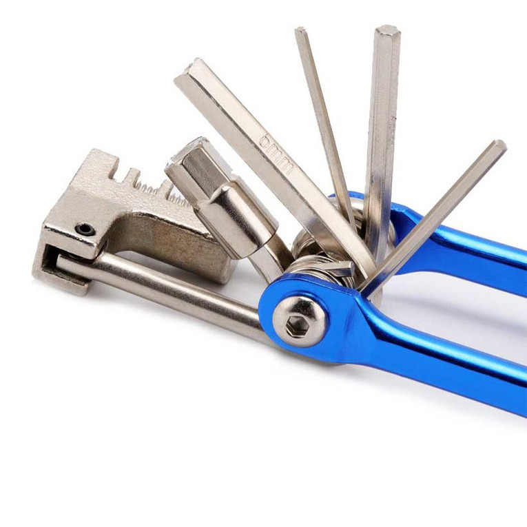 Багатофункціональний велосипедний ключ BG-2121 Мультитул 11 предметів US-24, фото 1