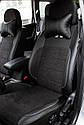 Чохли на сидіння Сузукі СХ4 (Suzuki SX 4) MAX-K комбіновані аригона алькантара, фото 2