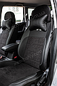 Чохли на сидіння Сузукі СХ4 (Suzuki SX 4) MAX-K комбіновані аригона алькантара, фото 8
