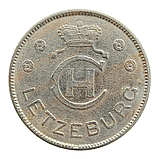 Люксембург 1 франк, 1939, фото 3