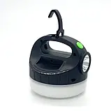 💚Туристичний ліхтар-лампа, Повербанк 2400 mAh, Сонячна панель GD P20, фото 4