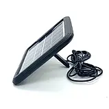 💚Туристичний ліхтар-лампа, Повербанк 2400 mAh, Сонячна панель GD P20, фото 5