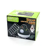 💚Туристичний ліхтар-лампа, Повербанк 2400 mAh, Сонячна панель GD P20, фото 6
