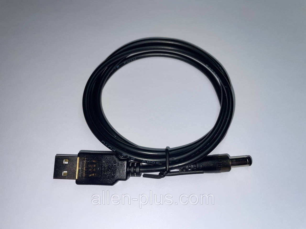 Кабель живлення USB Q.C. на 9 V 5.5x2.1/2.5 mm, для роутера/терміналу/модема, 1М