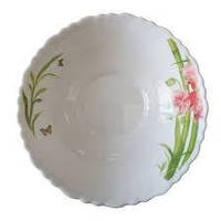 Салатник LUMINES 200мм №8 хвилястий край Орхідея Red