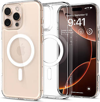 Чохол Spigen для iPhone 16 Pro Max - Ultra Hybrid MagFit, White (ACS07998)