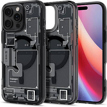 Чехол Spigen для iPhone 16 Pro Max - Ultra Hybrid Zero One MagFit, Black (ACS08004)