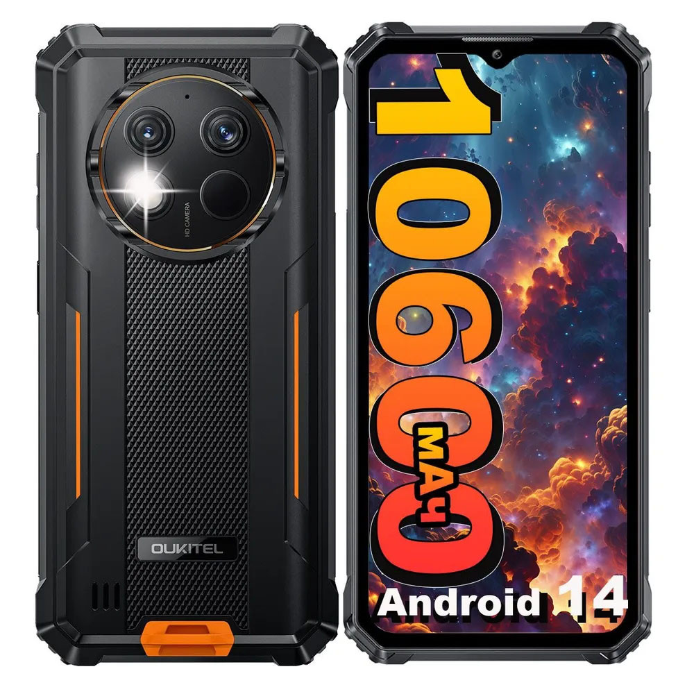 Смартфон Oukitel G1 6Gb/256Gb, 10600mAh мощная батарея