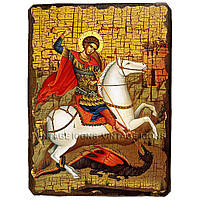 Икона Георгий Святой Великомученик Победоносец ,икона на дереве 130х170 мм