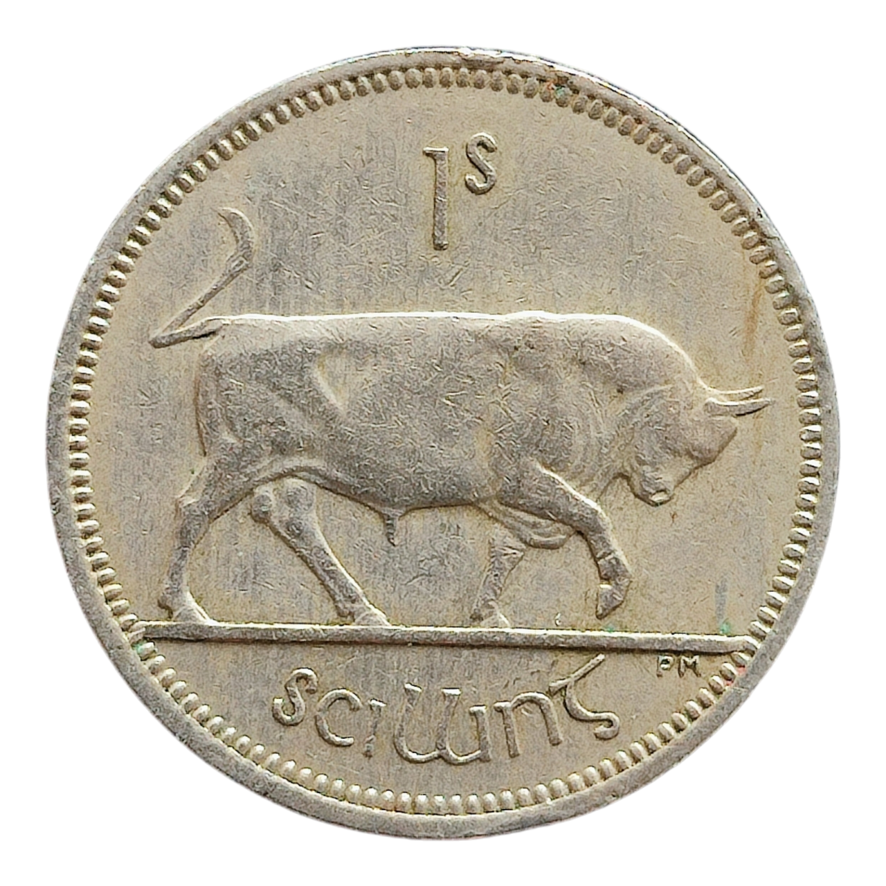 Ірландія 1 шилінг, 1968