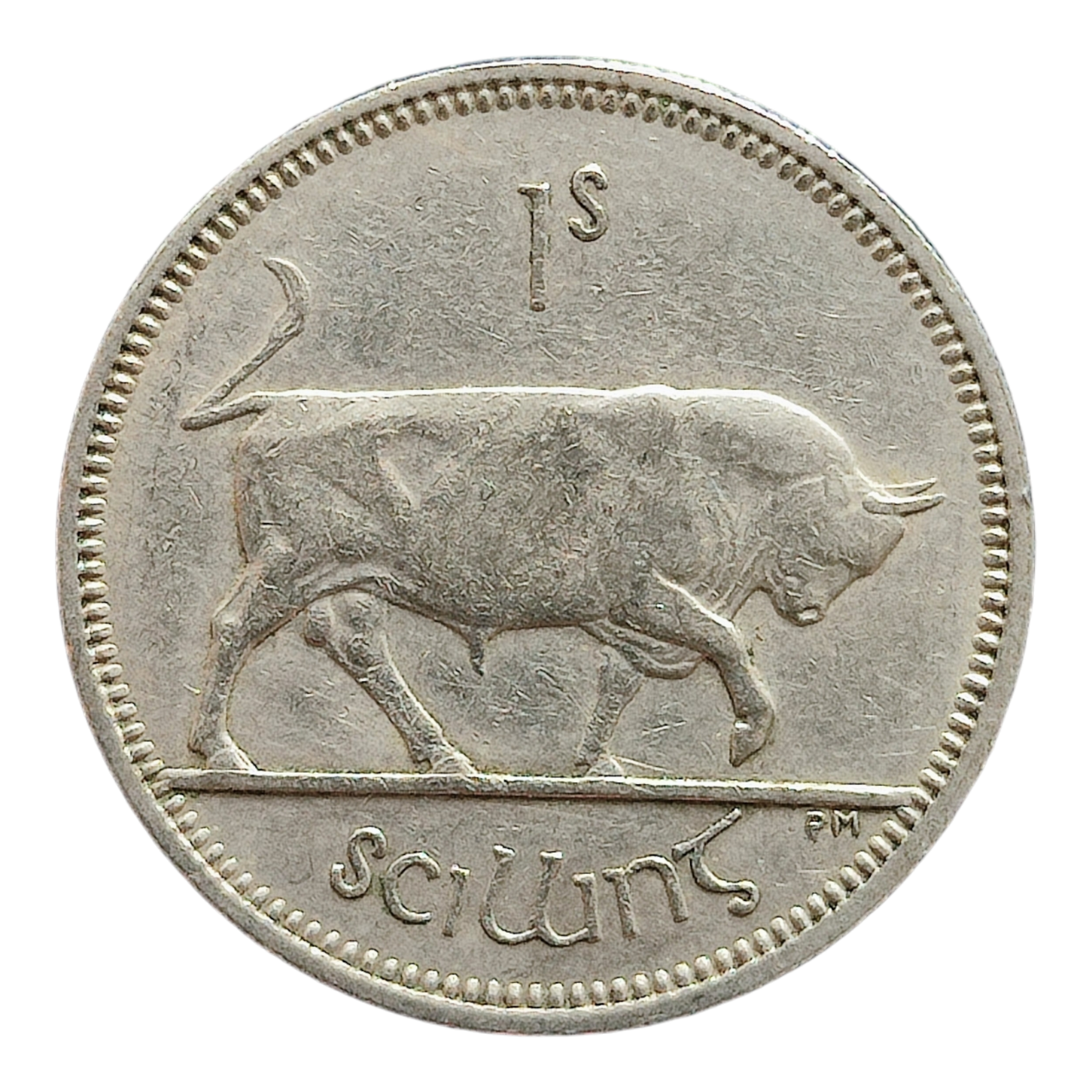 Ірландія 1 шилінг, 1963