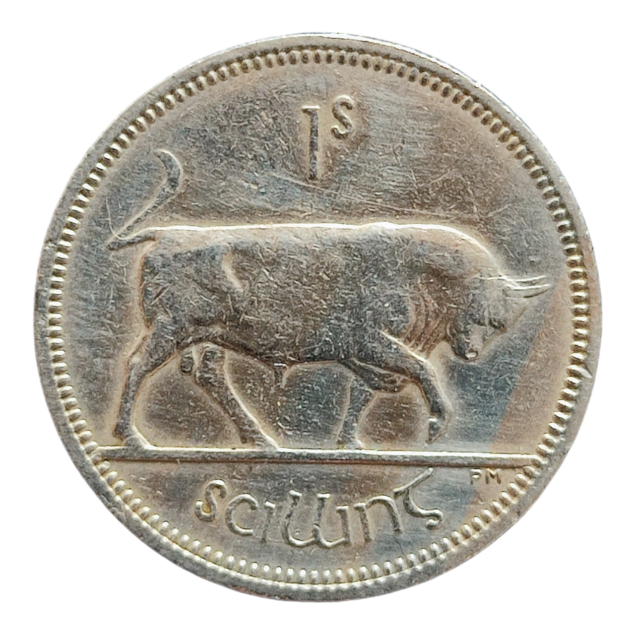Ірландія 1 шилінг, 1962