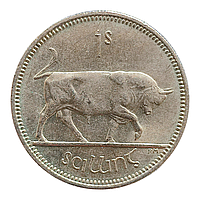 Ірландія 1 шилінг, 1968