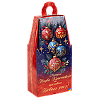 Подарунковий набір цукерок у картонній коробці з символікою 2025 року 900гр, фото 2