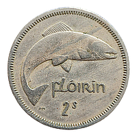 Ірландія 2 шилінги (флорин), 1964