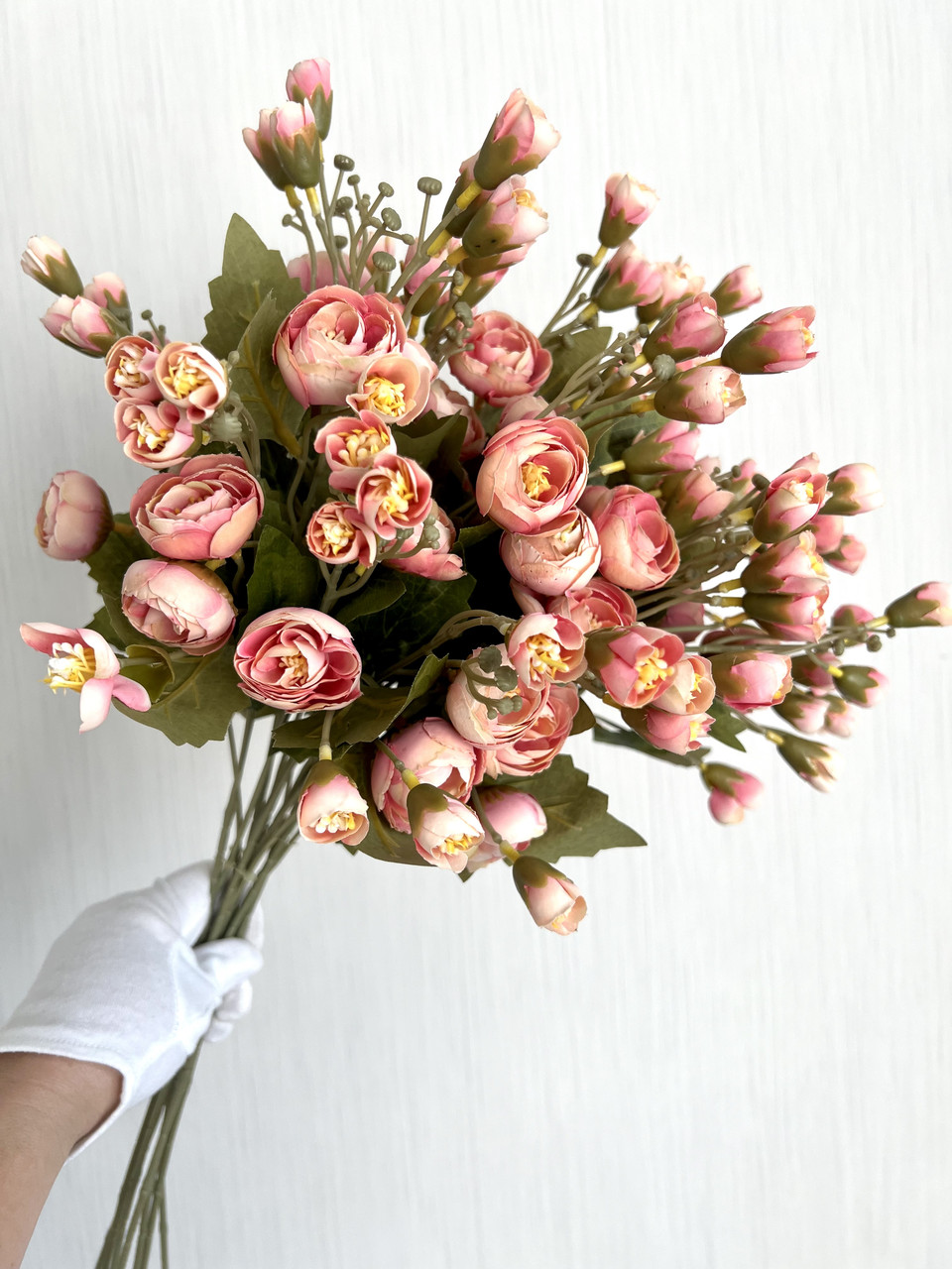 Декоративна камелія Гілка штучної камелії ( 67 см), фото 1