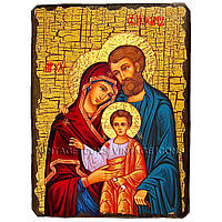 Икона Святое семейство ,икона на дереве 130х170 мм