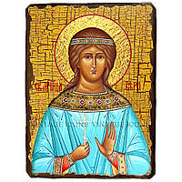 Икона Вера Святая Мученица ,икона на дереве 130х170 мм