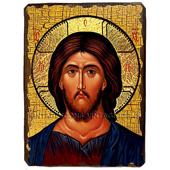 Ікона Спаситель, Ісус Христос ,ікона на дереві 130х170 мм