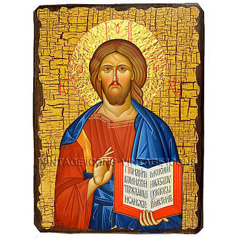 Ікона Спаситель, Ісус Христос ,ікона на дереві 130х170 мм