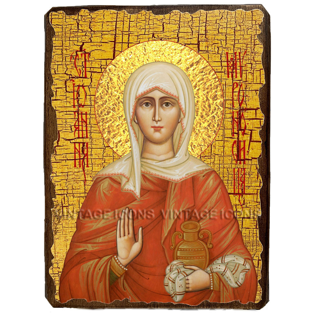 Ікона Іоанна Свята Мироносиця ,ікона на дереві 130х170 мм, фото 1