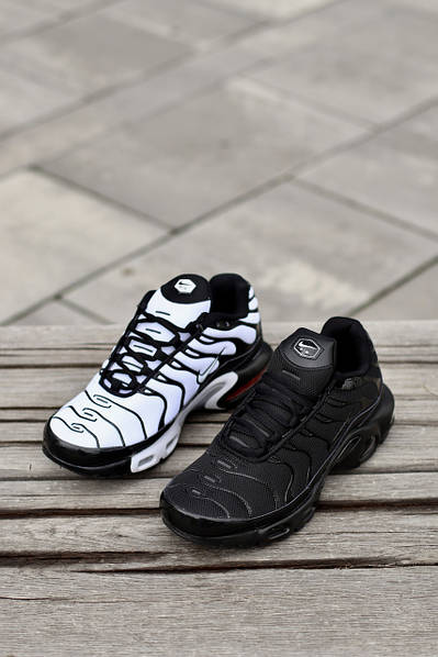 Nike Air Max TN Plus Oreo White Black