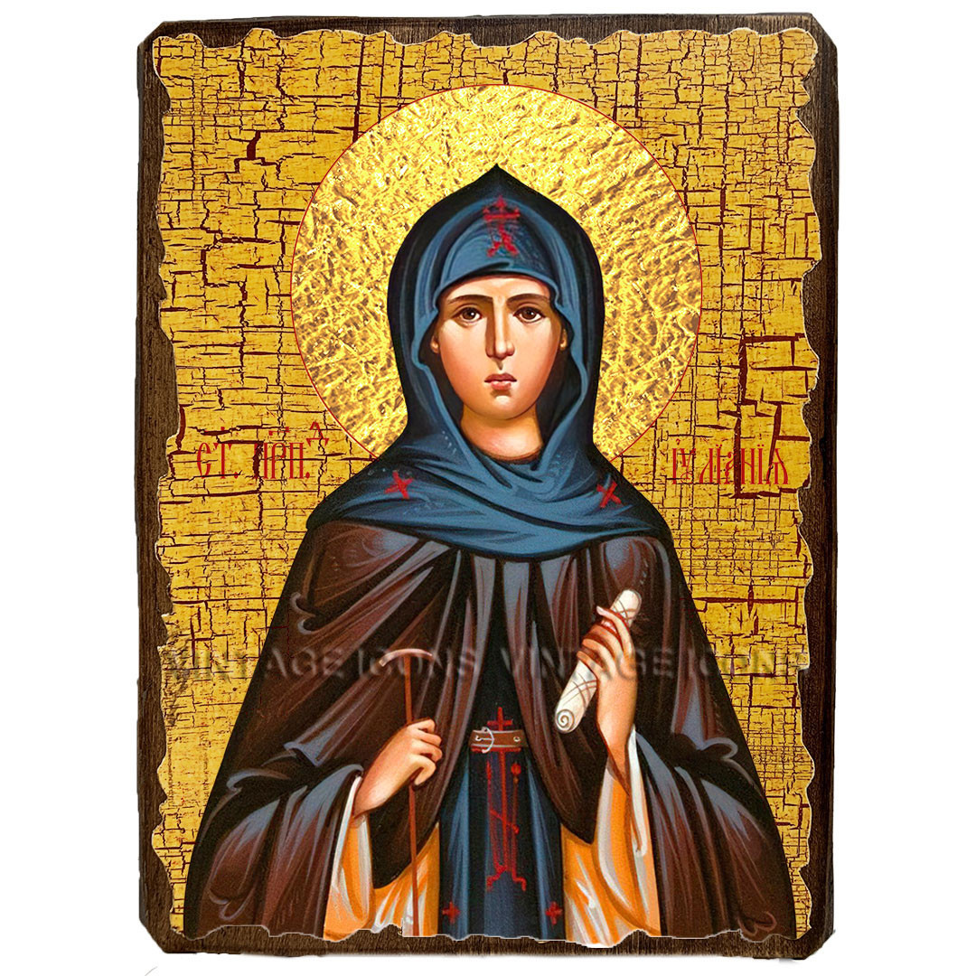 Ікона Іуліанія преподобна ,ікона на дереві 130х170 мм, фото 1