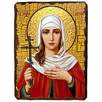 Икона Лариса Готфская Мученица ,икона на дереве 130х170 мм