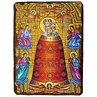 Прибавление Ума Икона Пресвятой Богородицы ,икона на дереве 130х170 мм