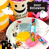 Японські льодяники Fujiya Halloween Pop Candy Bags зі смаком полуниці винограду та апельсина 17шт, фото 5