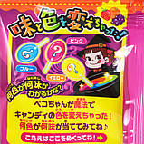 Японські льодяники Fujiya Halloween Pop Candy Bags зі смаком полуниці винограду та апельсина 17шт, фото 2