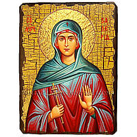 Икона Валерия (Калерия) Святая Мученица Кесарийская ,икона на дереве 130х170 мм