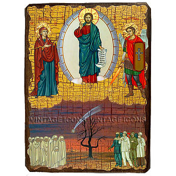 Ікона Спас Чорнобильський ,ікона на дереві 130х170 мм