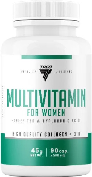 Вітаміни та мінерали для жінок Trec Multivitamin for Women 90 капсул