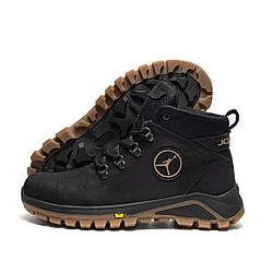 Підліткові дитячі зимові черевики Jordan Winter Black Jj шкіряні, чорні 37