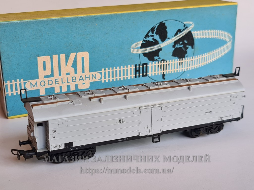 Вагон холодильник EKD-4 "Ашхабад", з-д Дессау, масштабу H0, 1:87 / Piko ГДР NEW, фото 1