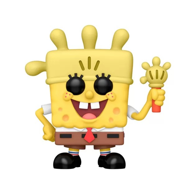 Ігрова фігурка Funko POP! - Губка Боб з рукавичкою-ліхтариком 75734