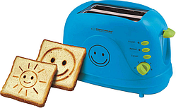 Тостер Esperanza EKT003B Smiley blue