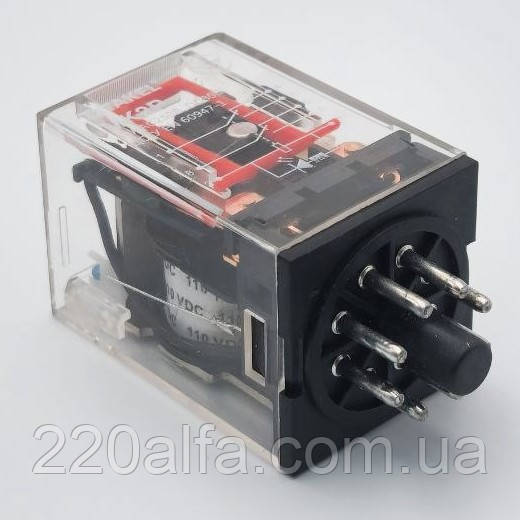 Реле проміжне MK2P DC 110В TAKEL, фото 1