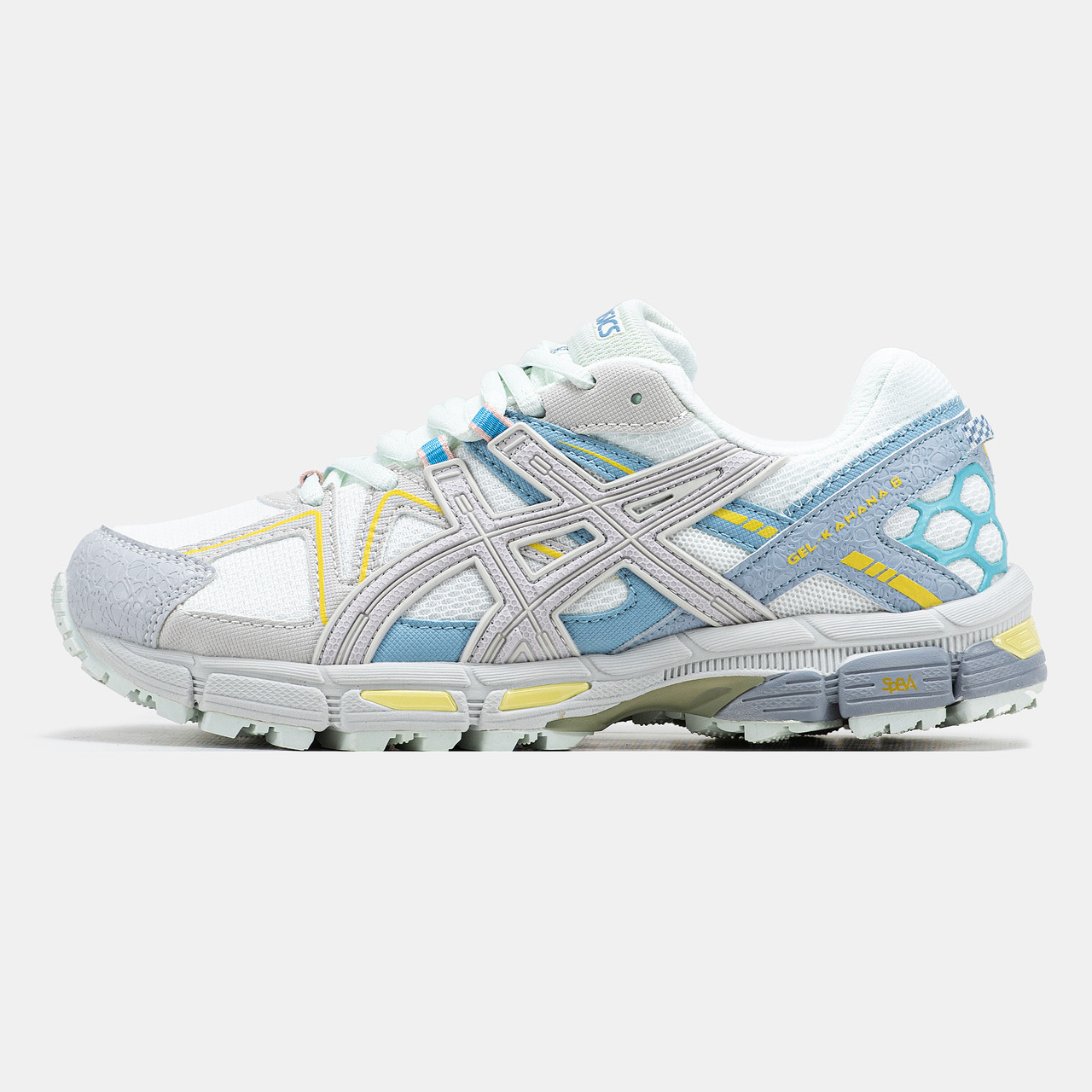 Жіночі Кросівки Asics Gel-Kahana 8 White Blue / Асікс Гел-Кахана 8
